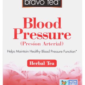 Bravo Tea Blood Pressure Caffeine Free 20 Tea Bags