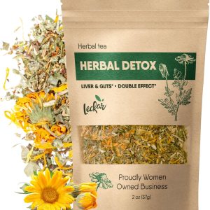Herbal Detox Tea Blend with Dandelion Root Milk Thistle Kidney & Liver Health Herbal Tea