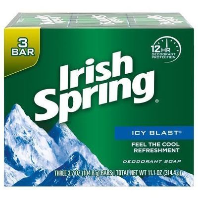Irish Spring Icy Blast Soap (100g) - Image 2