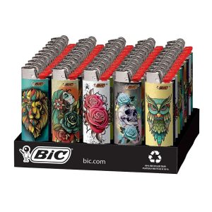 Bic Tribal Tattoo Lighters 50ct Tray