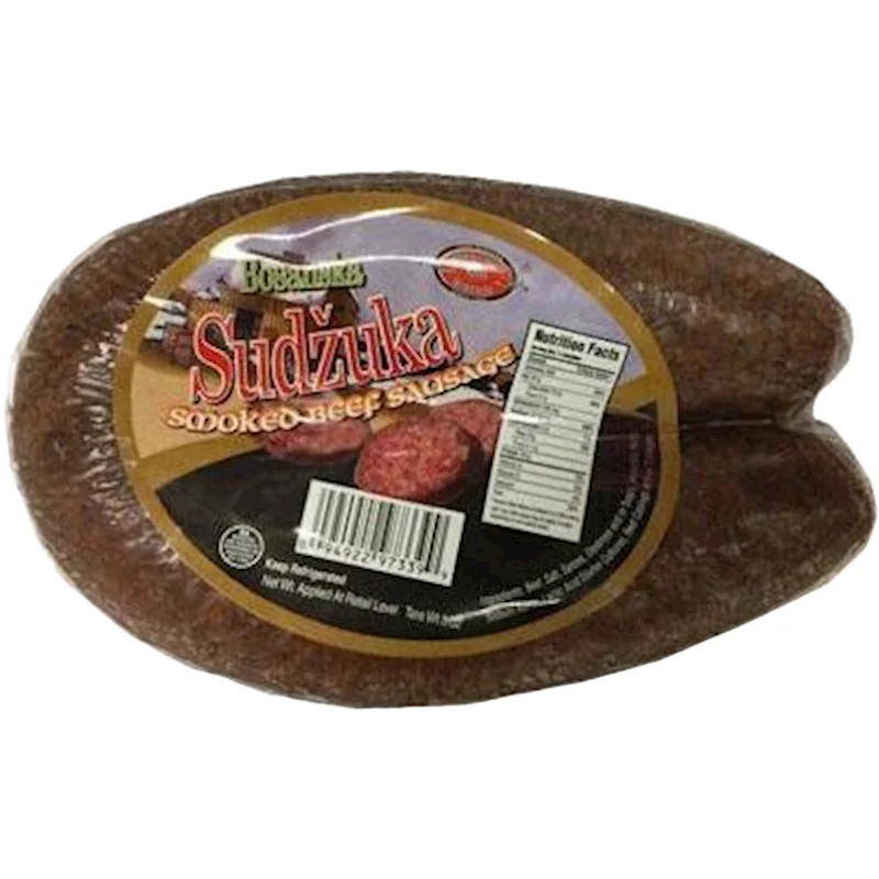 Brother and Sister Smoked Beef Sausage (Bosanski Sudzuk) 0.8lb