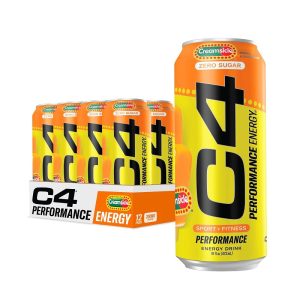 C4 Smart Energy Drink Creamsicle 16oz/12pk Case