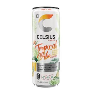Celsius Tropical Vibe Energy Drink 12oz/12pk/Case