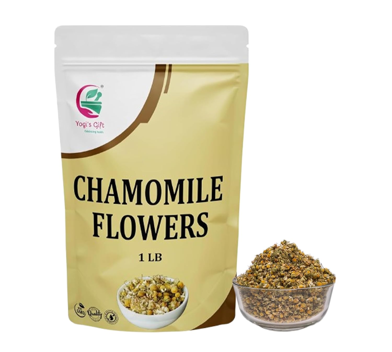 Chamomile Flowers 1 LB 100% Natural Loose Leaf Chamomile Tea 1 LB Bulk Pack - Image 2