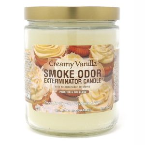 Creamy Vanilla – Smoke Odor Exterminator Candle 13oz