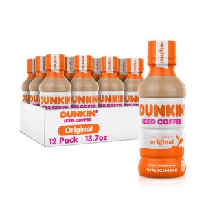 Dunkin’ Donut Original Iced Coffee 13.7oz/12pk/Case