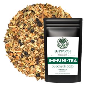 Elephantal Wellness Premium Immuni Tea Immune System & Respiratory Support 20 Servings