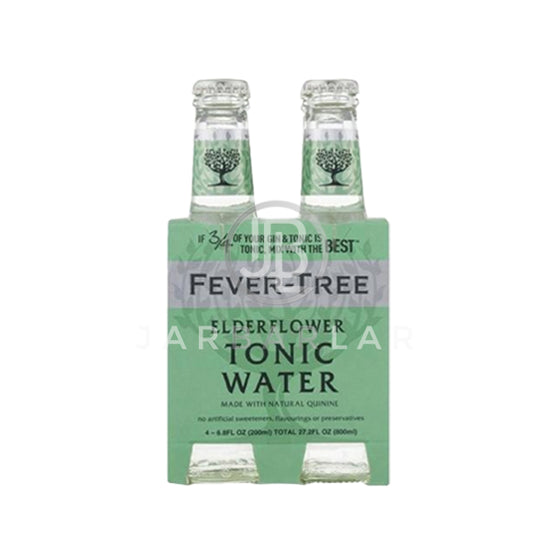 Fever Tree Elderflower Tonic Water 4x200ml