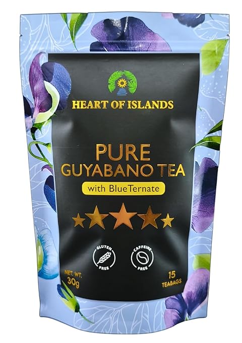 Heart of Islands KOSHER & HALAL Certified Soursop Tea Bags 15 Counts - Image 2