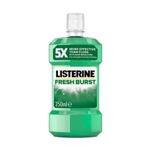 Listerine Mouthwash Fresh Burst 250ml Bottle