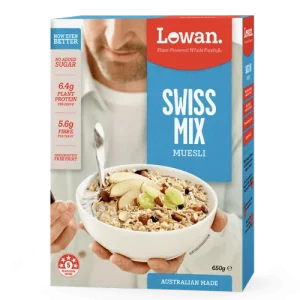 Lowan Swiss Mix muesli 650gm