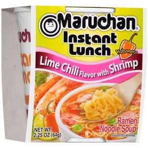 Maruchan Cup Lime Chili Shrimp 2.25oz/12ct