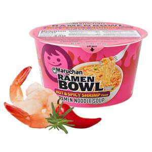 Maruchan Ramen Bowl Hot & Spicy Shrimp 3.32oz/6ct