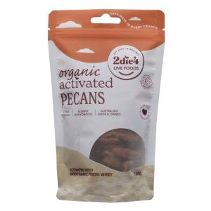 Activated Organic Pecans 120g **