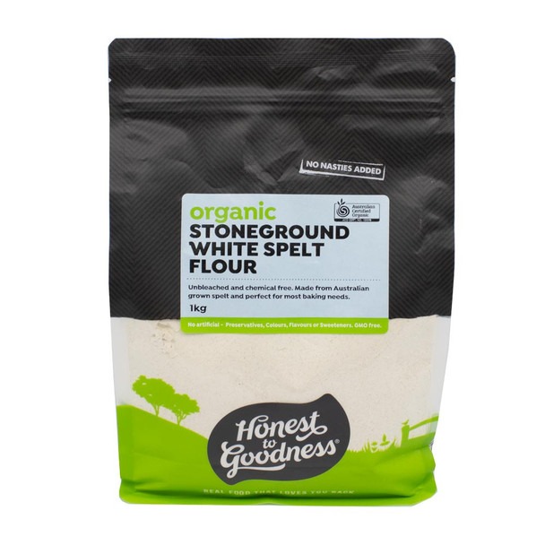 Organic Stoneground White Spelt Flour 1KG **