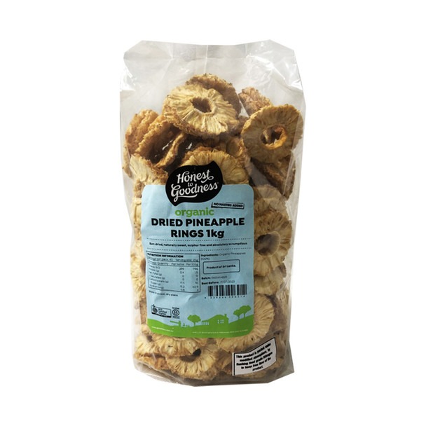 Organic Dried Pineapple Rings 1KG ** - Image 2