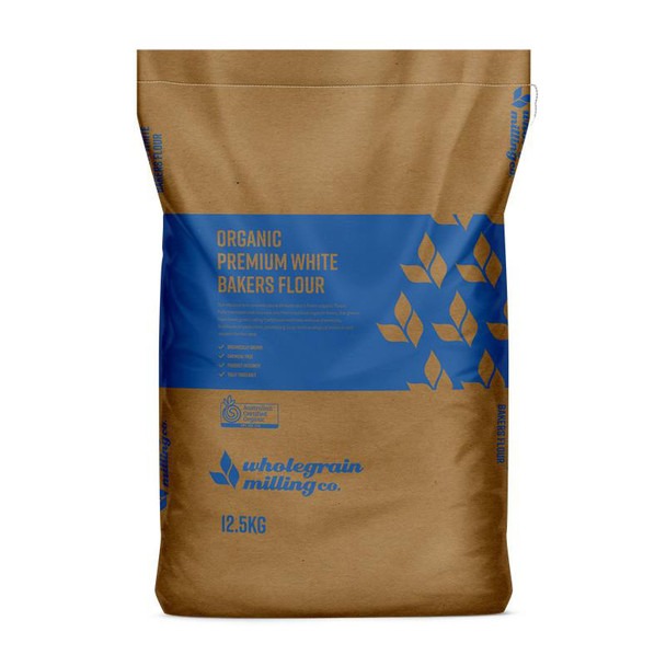 Organic Premium White Bakers Flour