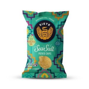 Siete Chipotle Sea Salt Kettle Potato Chips 1.5oz/1ct