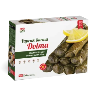 Moda Dolma, Stuffed Grape Leaves with Rice, Uncooked, 35.2oz (1000g)