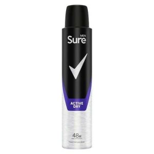 Sure Anti-Perspirant Deo Active Dry For Men (250mL)