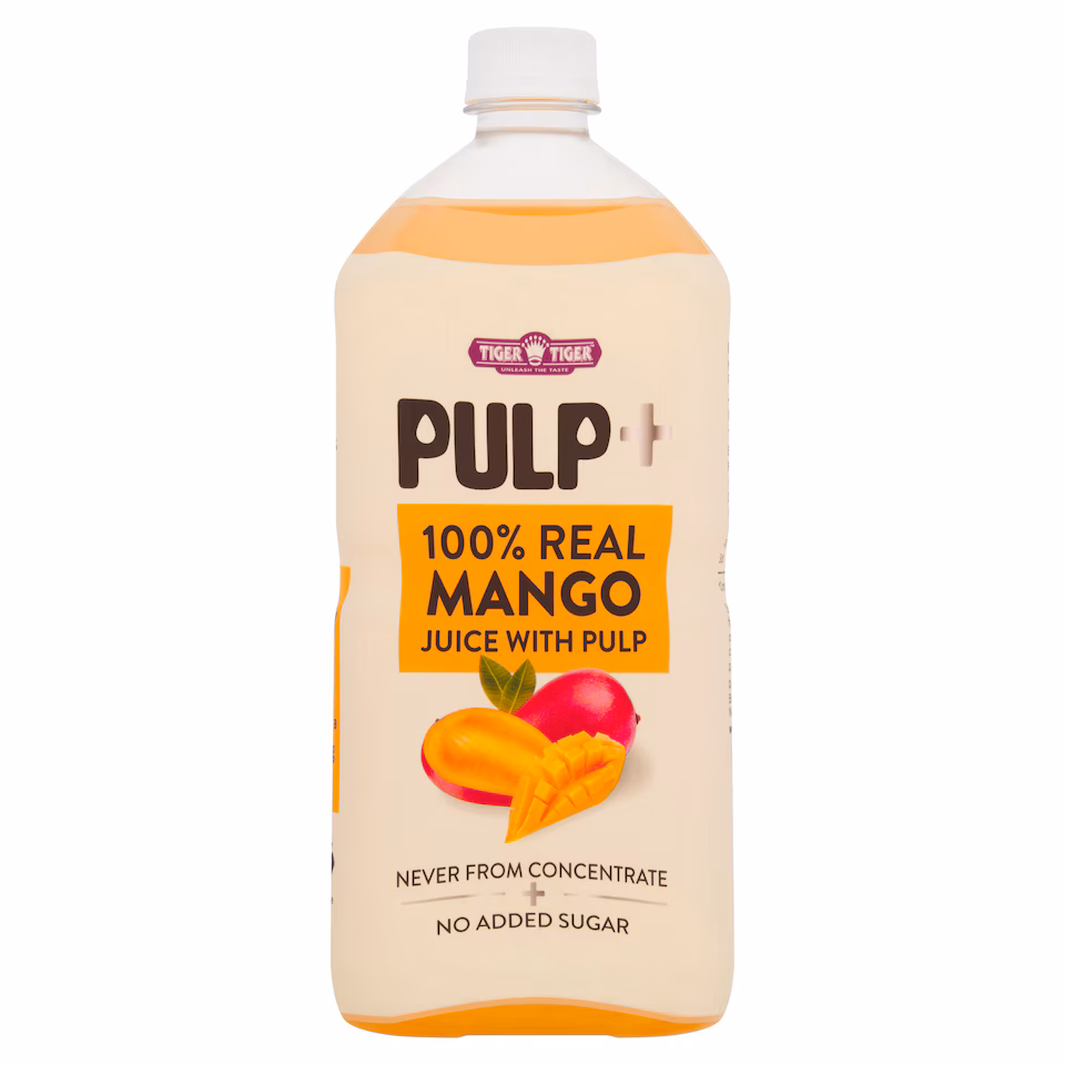 TIGER TIGER MANGO JUICE WITH PULP 1L