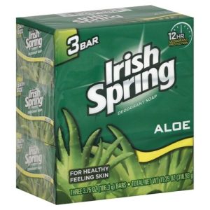 Irish Spring Deodorant  Aloe Soap X3 (100g)