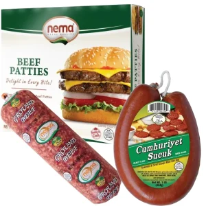 Meat Basket #8 (Beef Patties, Ground Beef and Sujuk)