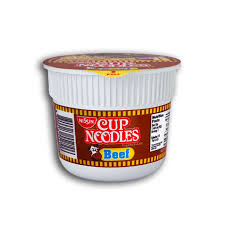 NISCN40B Nissin Cup Noodles Beef Mini