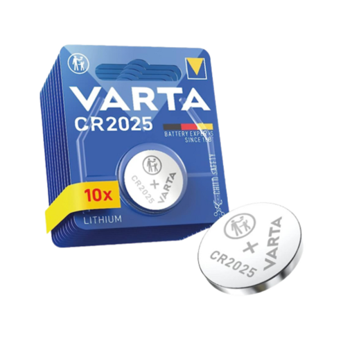 Varta Electronics CR2025 Lithium Coin Cell Battery - Image 2