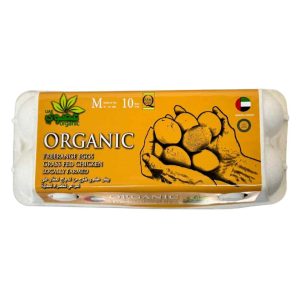 Organic Free-Range Eggs – 10 Medium Eggs