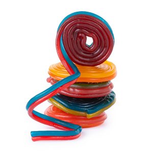 Clever Licorice Wheels Two Faced Candy 2.2 lb