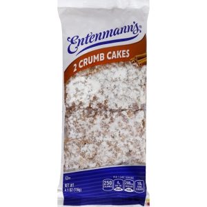 Entenmann’s Crumb Cake 2 pack 8 ct Single Serve