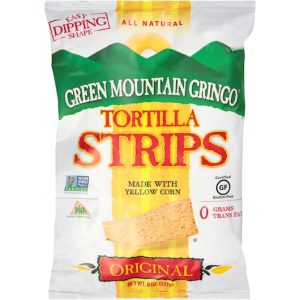 Green Mountain Gringo Tortilla Strips All Natural 8oz 12ct