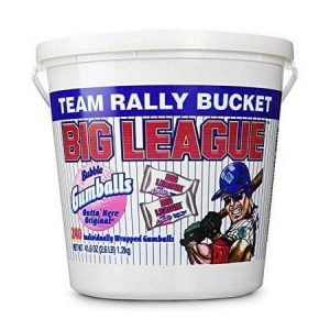 Big League Team Rally Bucket Gumballs 3.2 Lbs – 240 Count