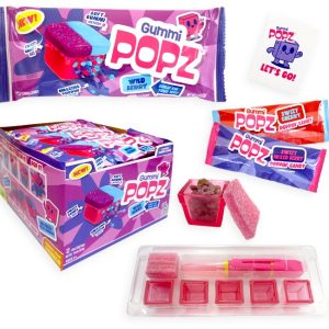 Gummi Popz Wild Berry Gummy Popping Candy Kits 1.8oz 12ct