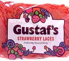 Gustaf’s Strawberry Laces 2 Pound Bag
