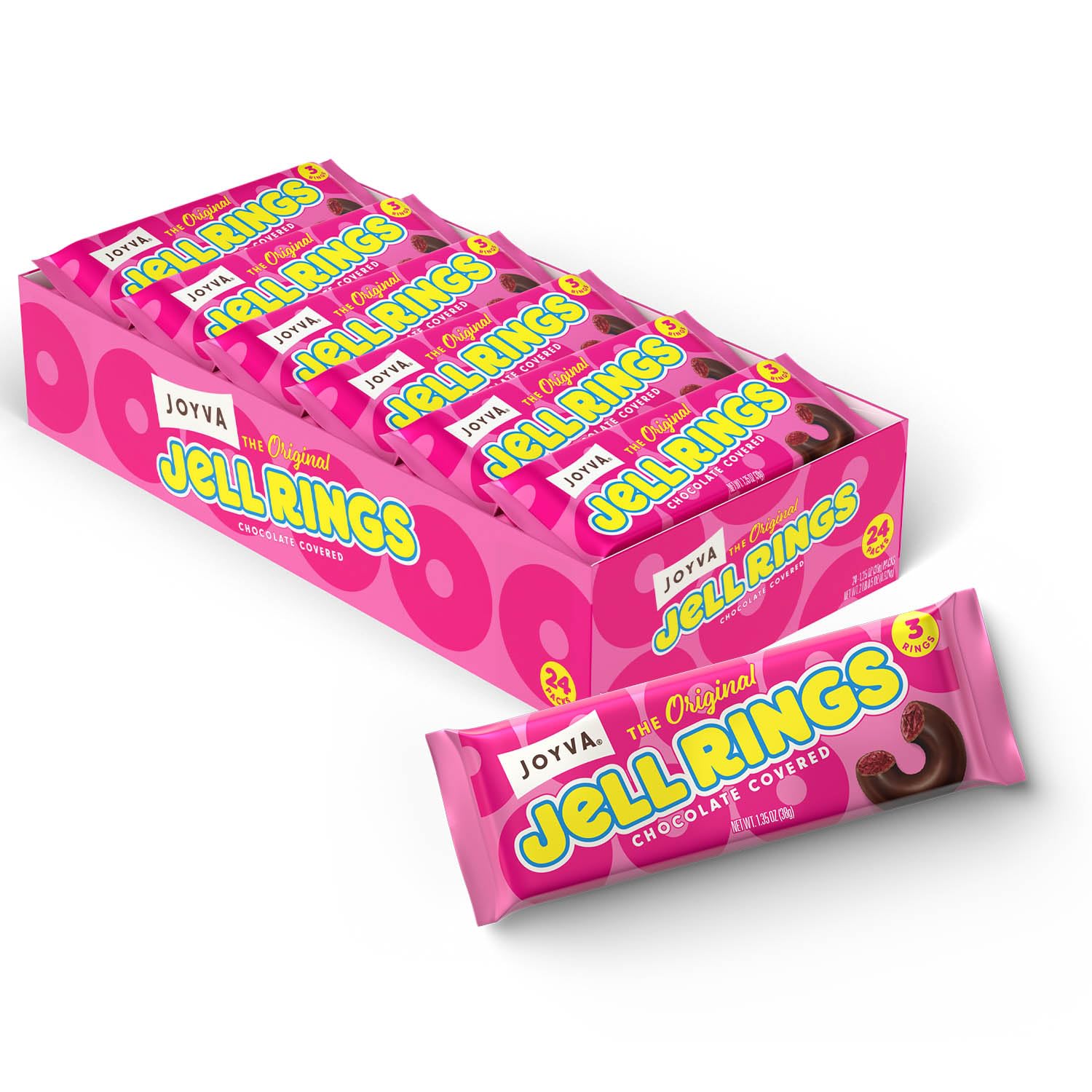 Joyva Jell Rings 24 Count 3 pack - Image 2