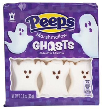 Peeps Halloween Marshmallow Candy Ghosts 3oz 12ct - Image 2