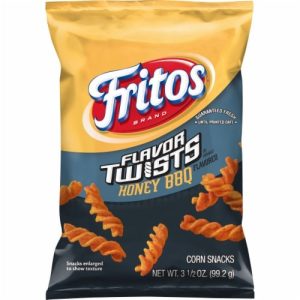 Frito Lay Fritos Honey BBQ Twists Corn Chips 3.25 oz 36 Ct XVL