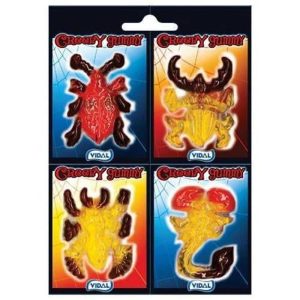 Vidal Halloween Creepy Gummi Insect Candy 4-Pack