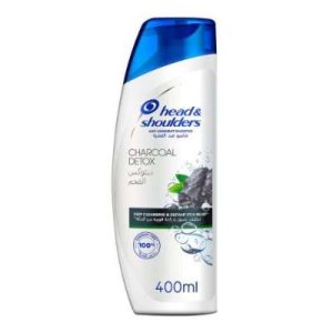 Head and Shoulders Charcoal Detox Cleansing and Instant Itch Relief (400mL)